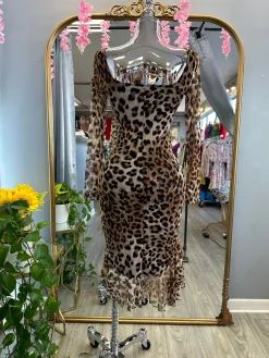 Leopard Print Dress