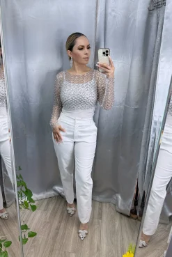 Leslie Top (Silver)