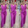 Lexie Pant Set (Fuchsia)