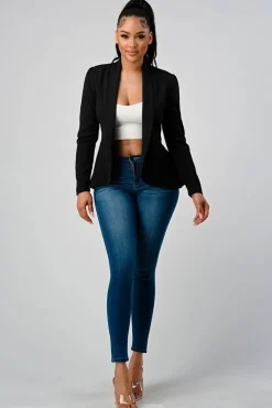 Lizzie Blazer - Black