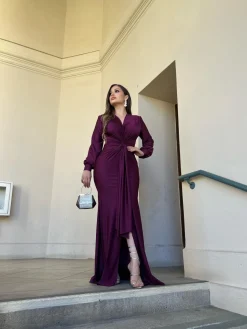 Lizzie Dress (Plum)