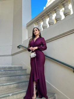 Lizzie Dress (Plum)