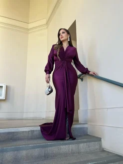Lizzie Dress (Plum)