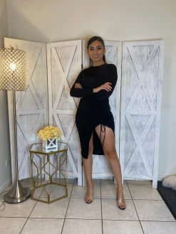 Lush Moment Dress (Black)