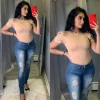 Marilu Bodysuit (Taupe)