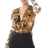 Marina Bodysuit (Black/White)