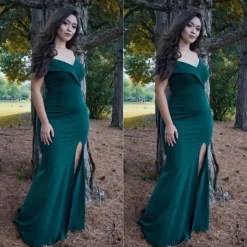 Marlene Dress (H Green)