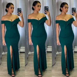 Marlene Dress (H Green)