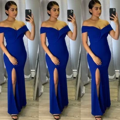 Marlene Dress -Royal