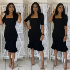 Mayren Dress (Black)