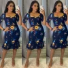 Mayren Dress (Navy)
