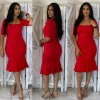 Mayren Dress (Red)
