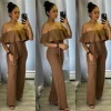 Mireya Jumpsuit (Mocha)