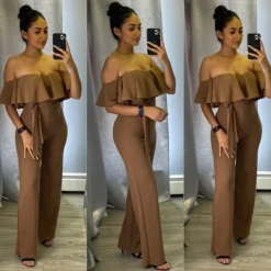 Mireya Jumpsuit (Mocha)