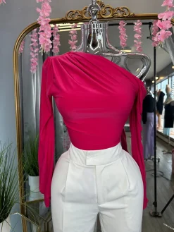 Mónica Bodysuit (Fuchsia)
