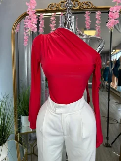 Mónica Bodysuit (Red)
