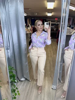 Modern Chic Pants (Beige)