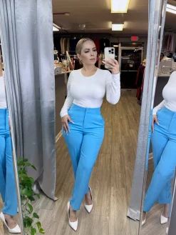 Modern Chic Pants (Blue)