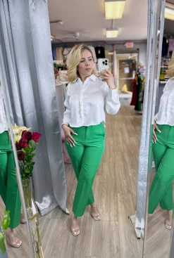 Modern Chic Pants (Green)