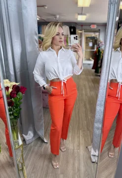 Modern Chic Pants (Orange)