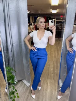 Modern Chic Pants (Royal)