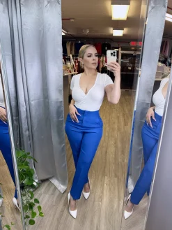 Modern Chic Pants (Royal)