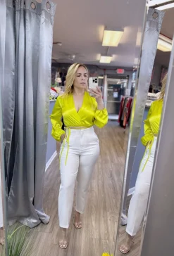 Modern Chic Pants (White)
