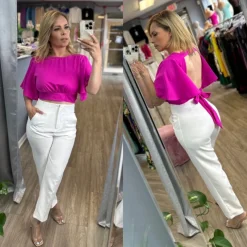 Modern Chic Pants (White)