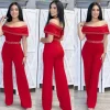 Montenegro Jumpsuit (Red)