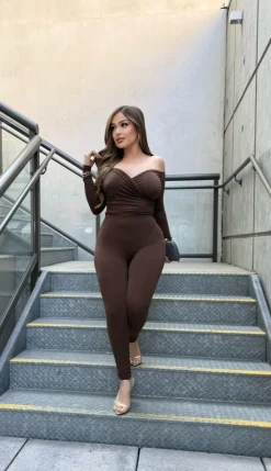 Nadyiah 2PC Set (Brown)