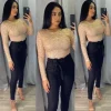 Naila Bodysuit (Rose Gold)