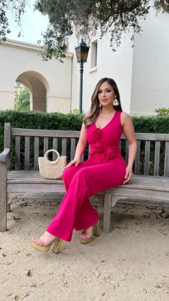 Nohely Set (Fuchsia)