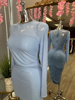 Nydia Dress (Blue)