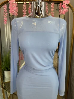 Nydia Dress (Blue)