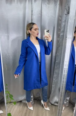 Open Front Coat (Royal)