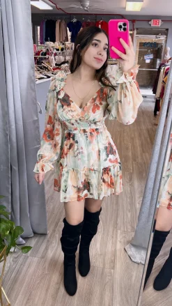 Paraiso Floral Dress