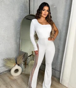 Perla Jumpsuit (Off White)
