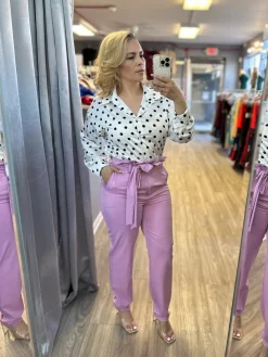 Polka Dot Blouse
