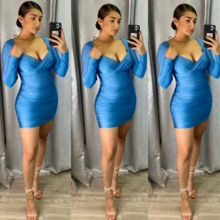 Queen Anne Dress (Blue)