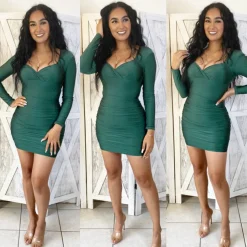 Queen Anne Dress (Green)
