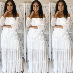 Ready For Brunching Dress (White)