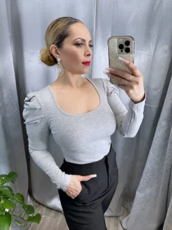 Robyn Blouse (Grey)