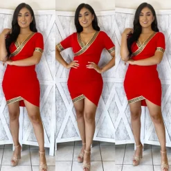 Roselyn Dress (Red)