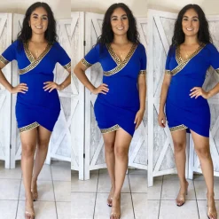 Roselyn Dress (Royal)