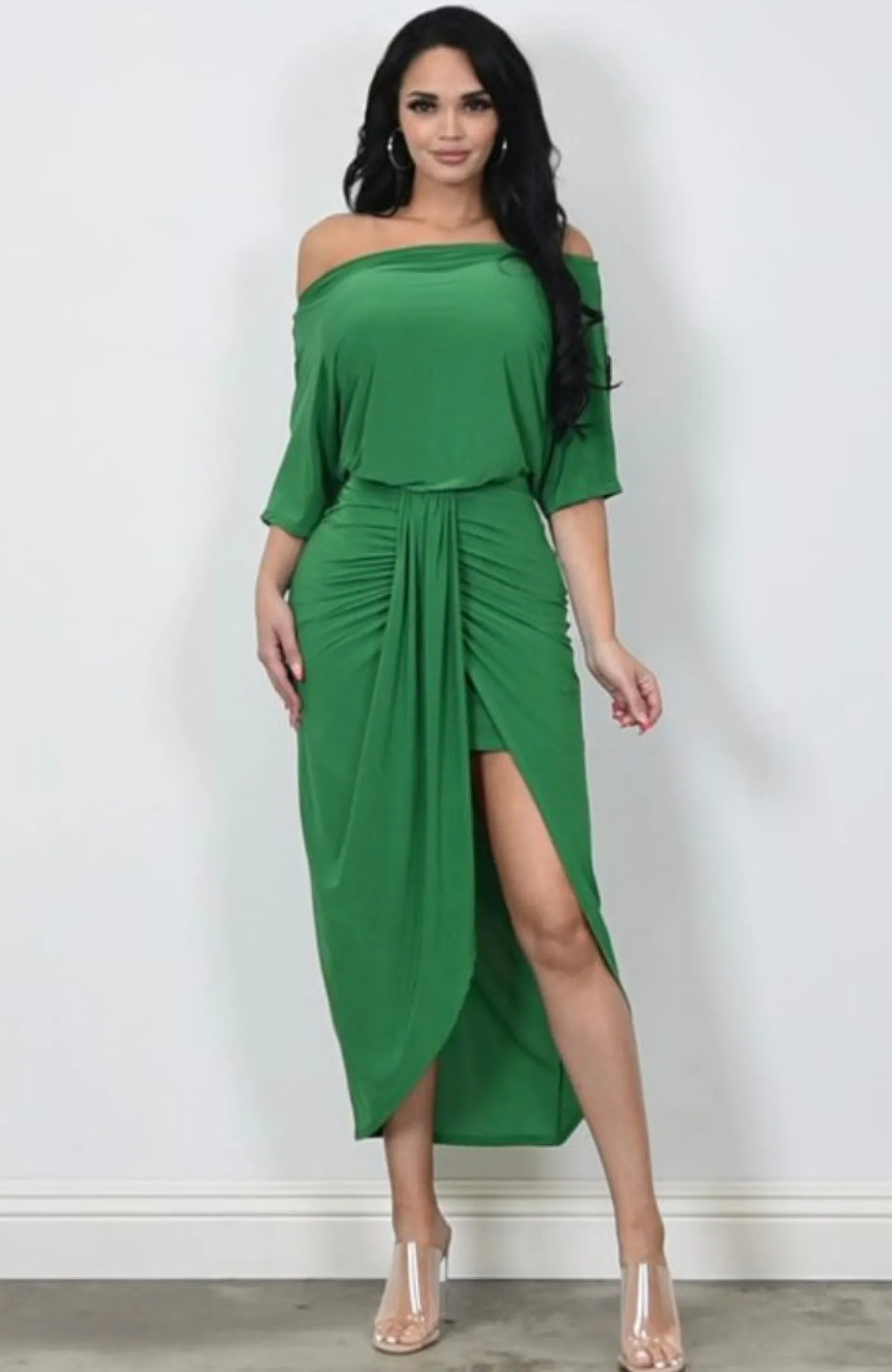 Sarabeth Dress (Pine Green)