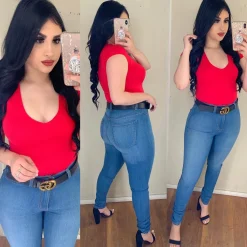 Sarah Bodysuit (Red)