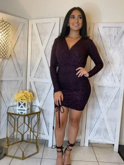 Secret Kiss Dress (Magenta)
