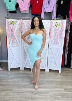 Shirley Dress (Soft Mint)