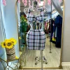 Show That Flesh Dress (Blue)