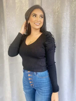 Silvia Top (Black)